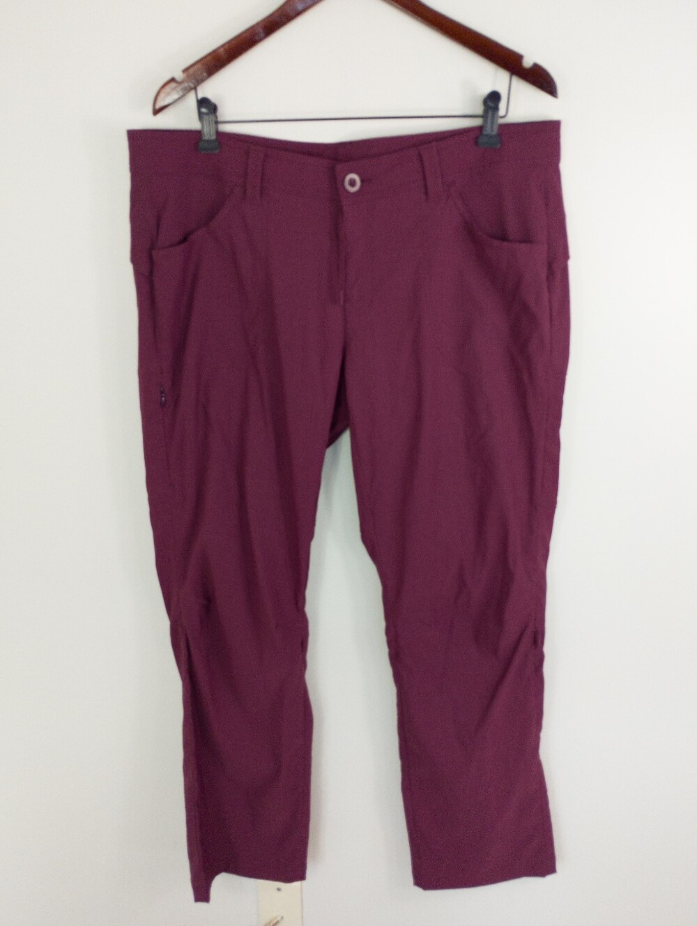 MEC Terrena Stretch Hiking Pants Plum Purple Women’s Size 16 Regular